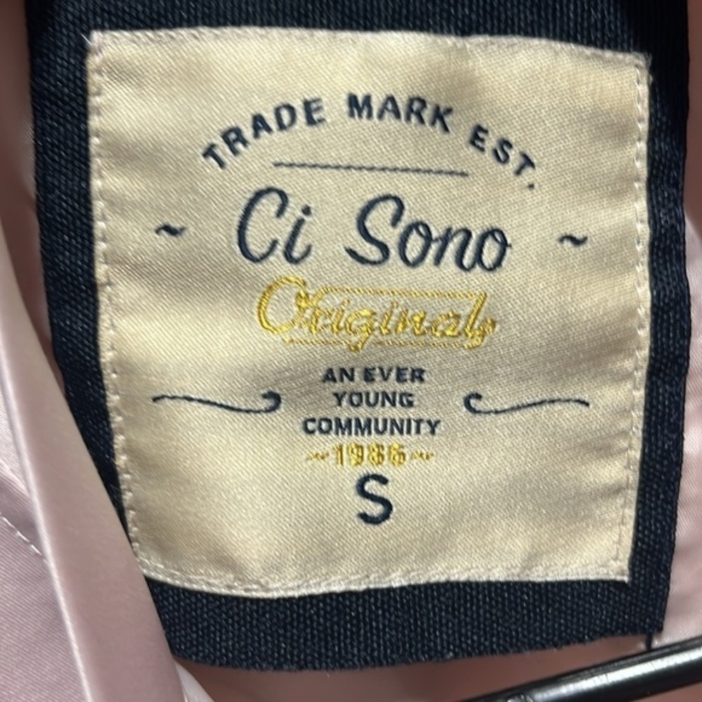 Ci Sono Originals floral bird embroidered jacket size S - Picture 4 of 6